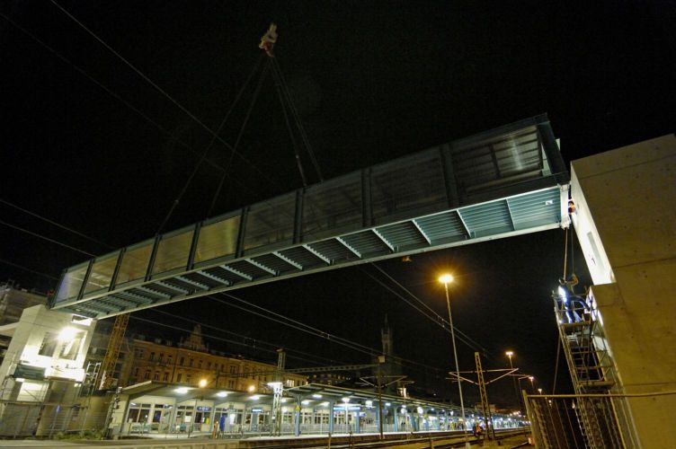 Konstanz, Geh- und Radwegbrücke